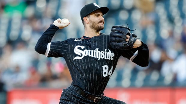 Chicago White Sox pitcher Dylan Cease